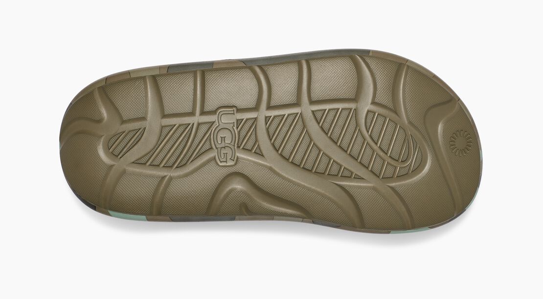 UGG Mens Sport Yeah Camopop Slide - Moss Green