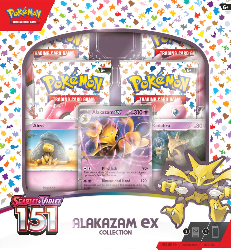 Pokemon TCG - Scarlet & Violet: 151 Alakazam EX Collection