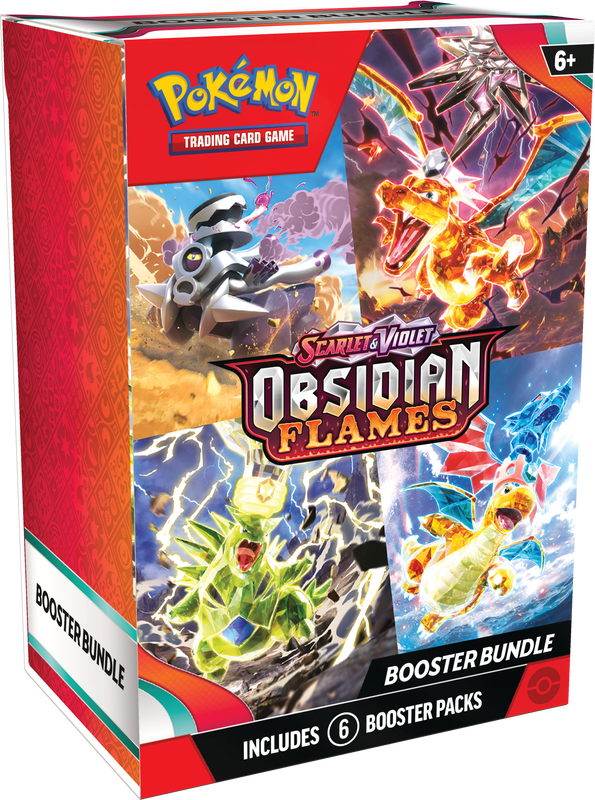 Pokemon TCG - Scarlet & Violet: Obsidian Flames Booster Bundle