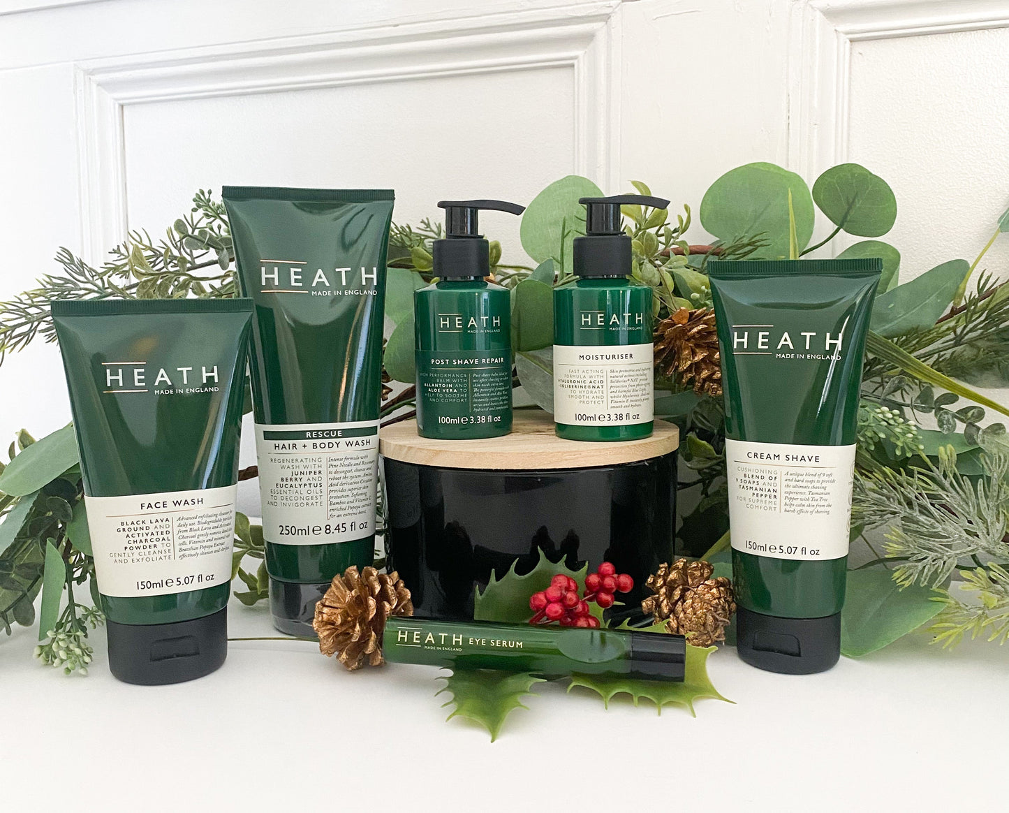 Heath London Explore The Luxuries MaleSkin Christmas Gift Box