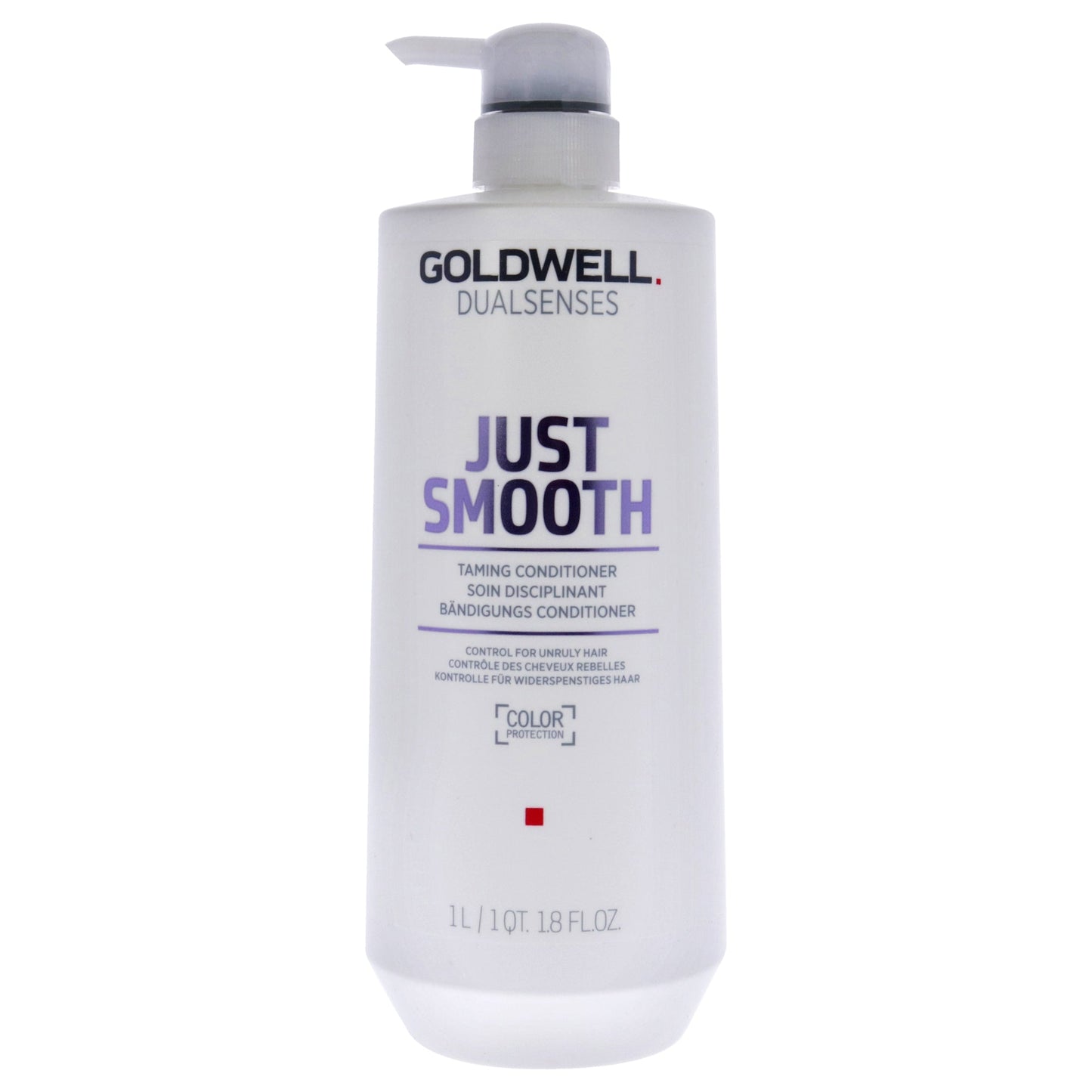 DualSenses Just Smooth Taming Conditioner by Goldwell for Unisex - 33.8 oz Conditioner