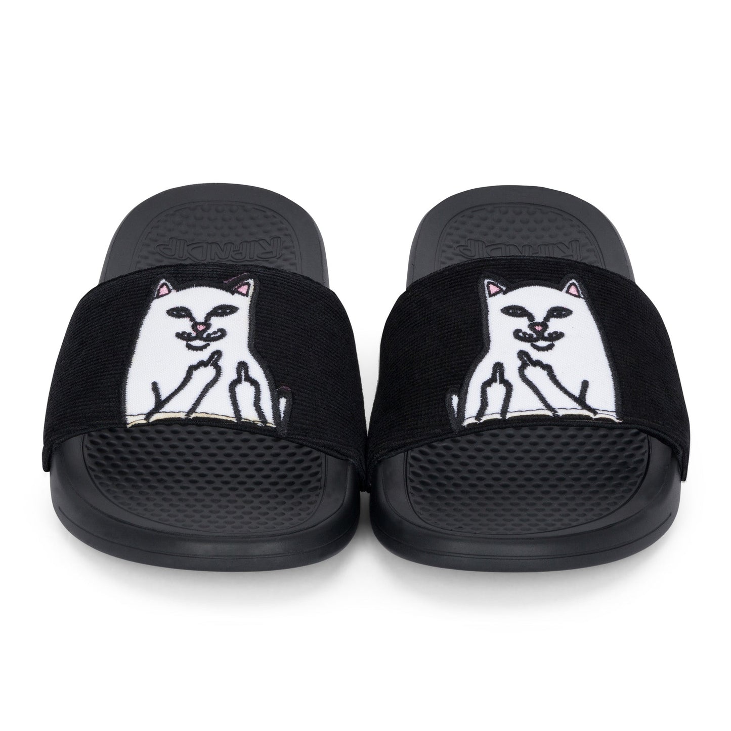 Lord Nermal Slides (Black Corduroy)