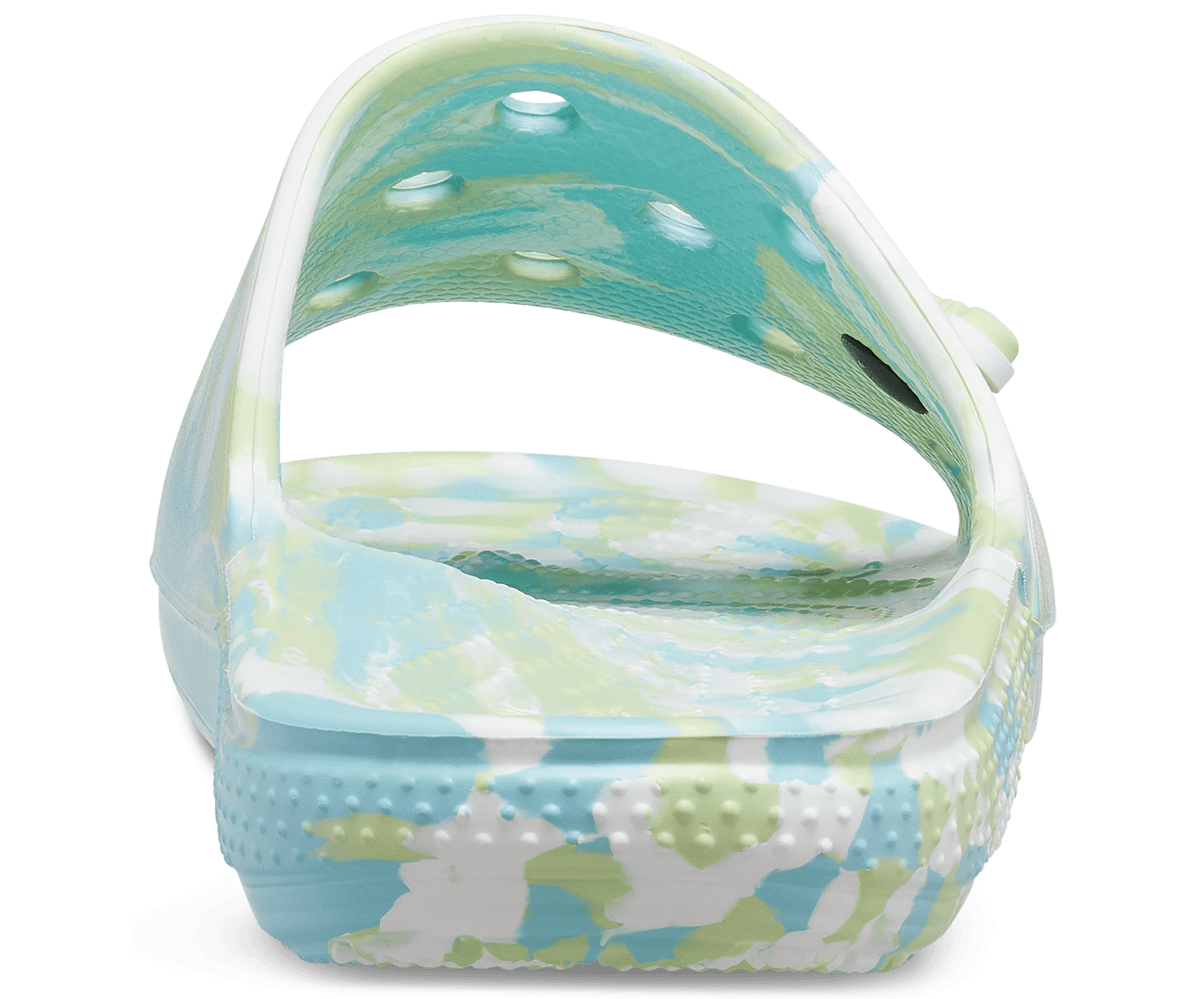 Crocs Unisex Classic Marbled Slide - Pure Water