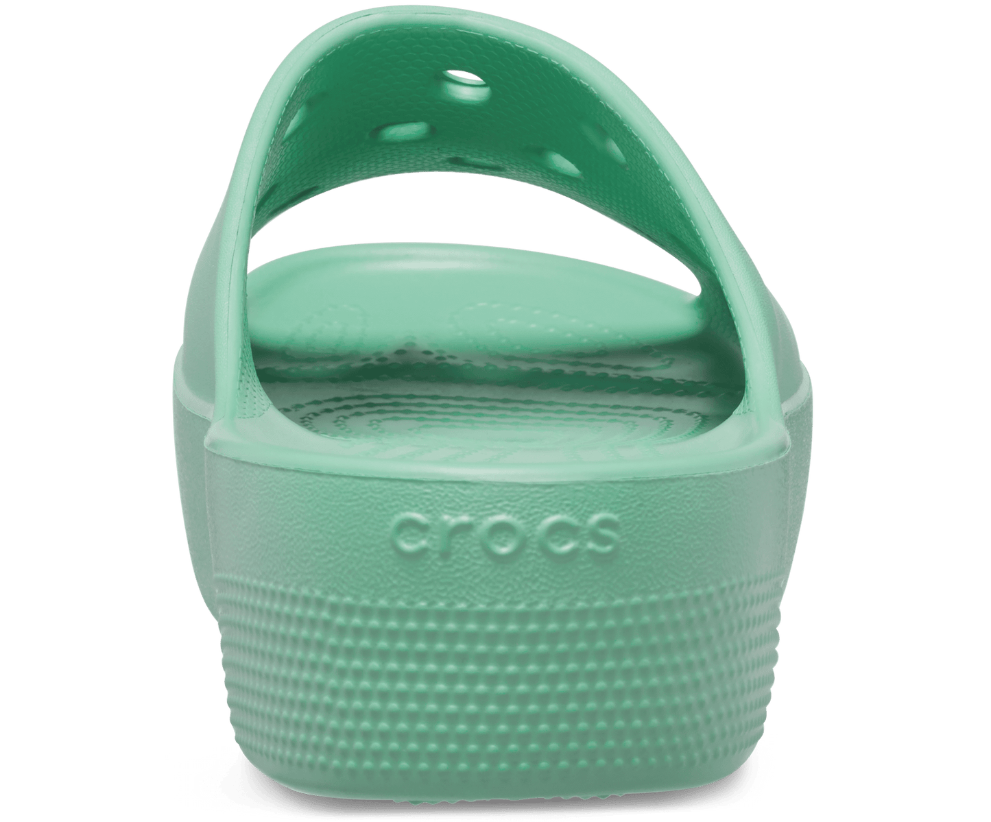 Crocs Unisex Classic Platform Slide - Jade Stone
