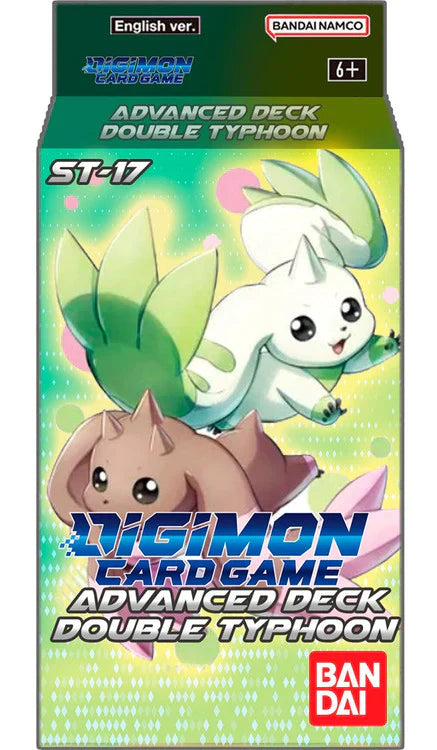 Bandai - Digimon Card Game: Double Typhoon Advanced Deck Set (ST-17)