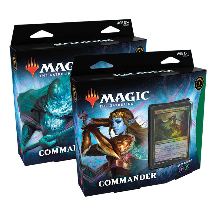 Magic the Gathering CCG: Kaldheim Commander Deck (set of 2)