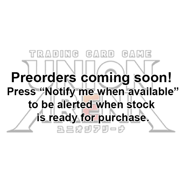 Union Arena Card Game: Hunter x Hunter: Booster Display