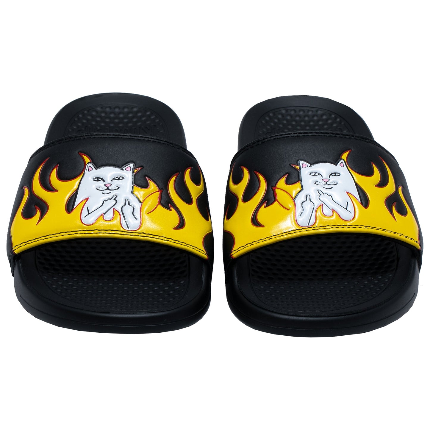 Welcome To Heck Slides (Black Flame)
