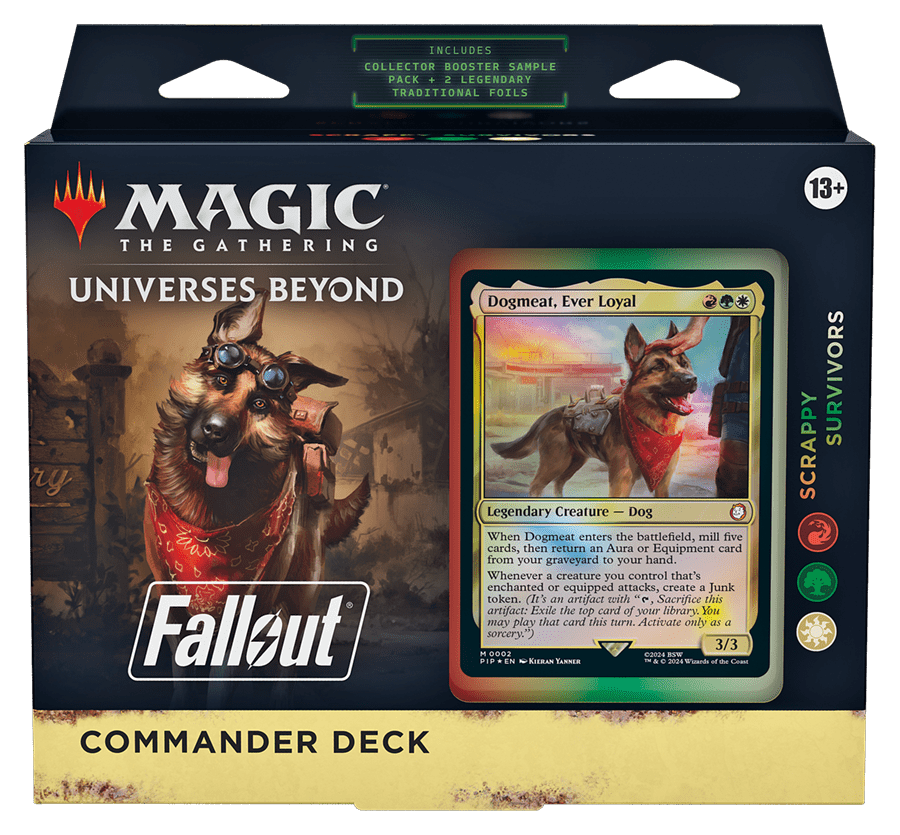 MTG - Universes Beyond: Fallout - Commander Deck - Scrappy Survivors