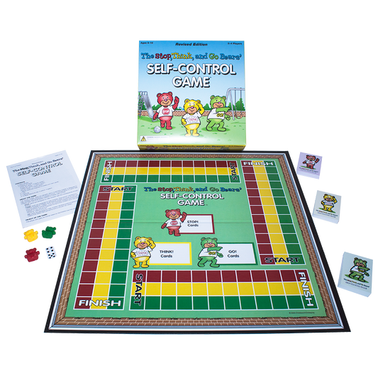 Stop, Think, and Go Bears' Self-Control Game - Revised