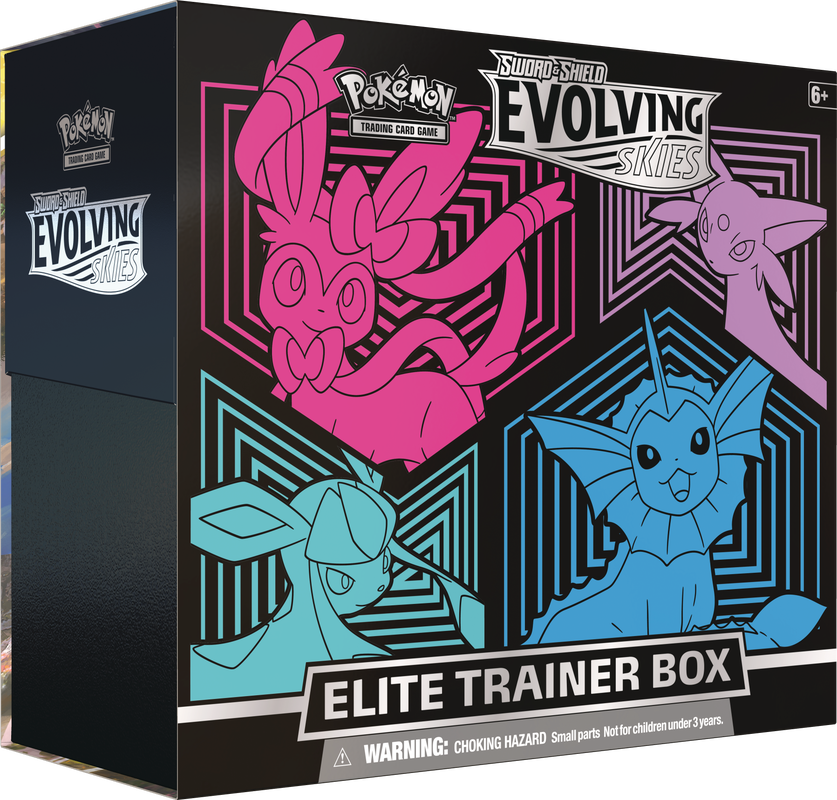 Pokemon TCG - Sword and Shield Evolving Skies: Elite Trainer Box [Sylveon]