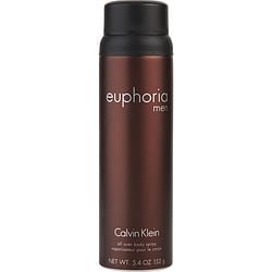 EUPHORIA MEN by Calvin Klein (MEN) - BODY SPRAY 5.4 OZ