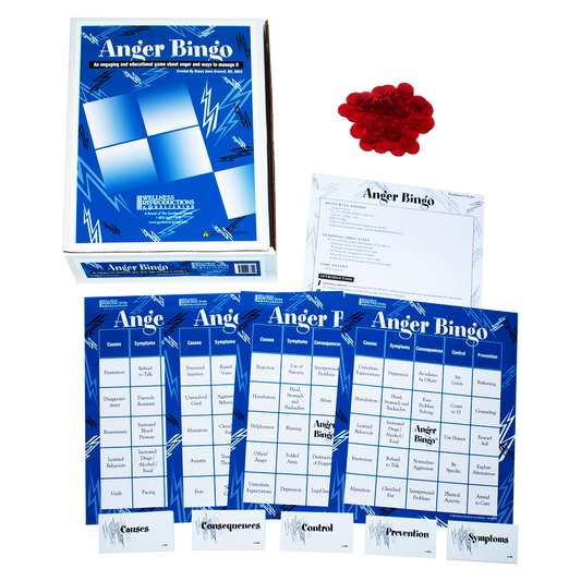 Anger Bingo for Adults
