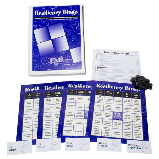 Resiliency Bingo - Adult Version