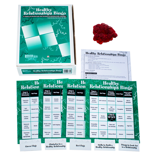 Healthy Relationship BINGO for adults