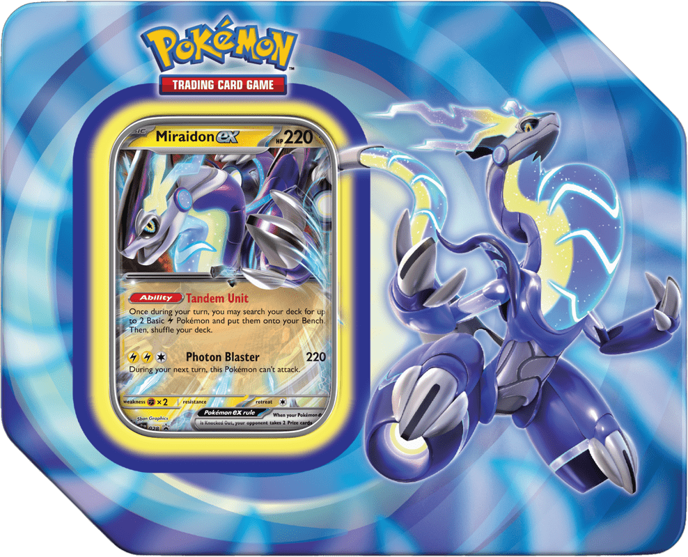 Pokemon TCG - Paldea Legends Tin - Miraidon EX