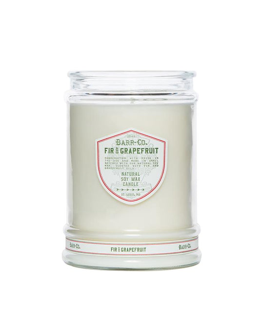 Fir + Grapefruit Scent Glass Tumbler Candle | Barr Co