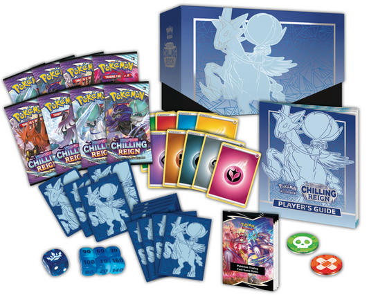 Pokemon TCG - Sword and Shield Chilling Reign: Elite Trainer Box [Ice Rider Calyrex]