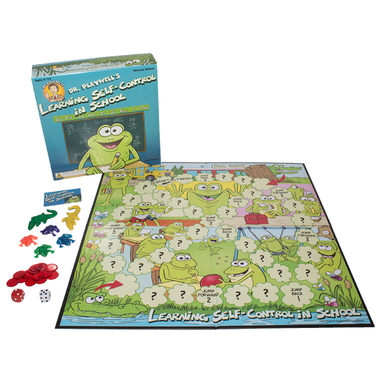 Dr. Playwell's Learning Self-Control in School Board Game, Revised