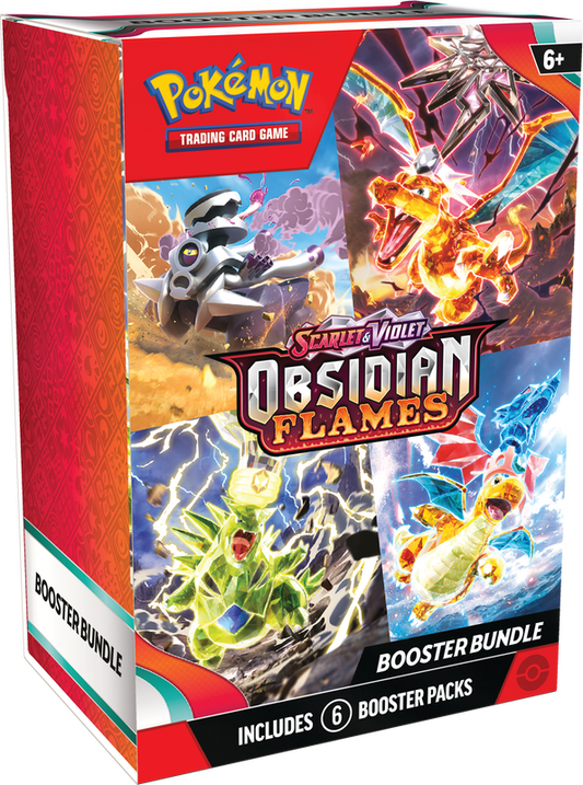 Pokemon TCG -  Scarlet & Violet: Obsidian Flames Booster Bundle