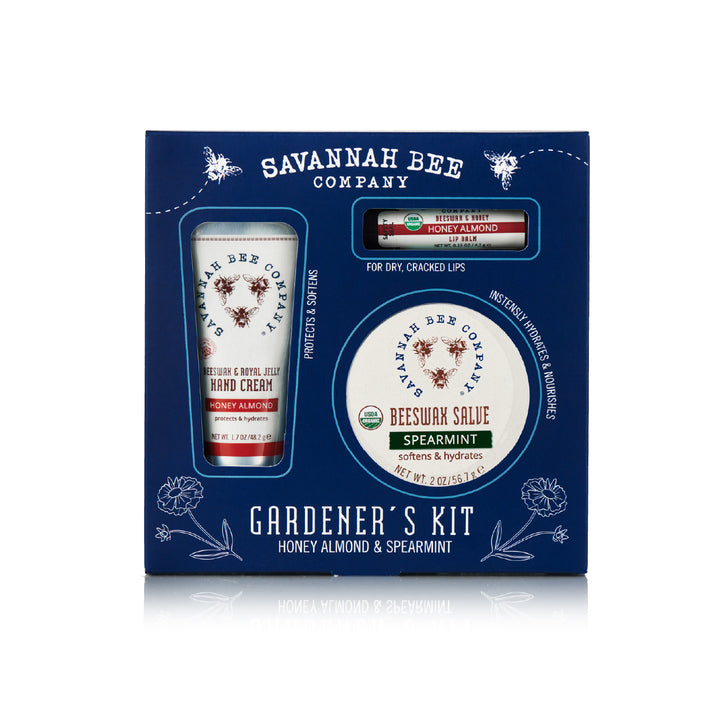SAVANNAH BEE- Gardener's Kit Honey Almond and Spearmint