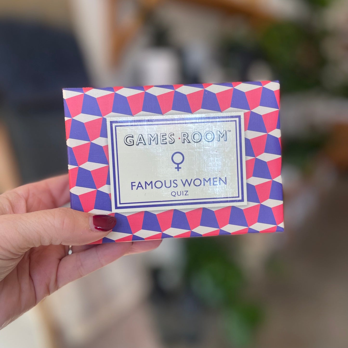 Games Room: Famous Women Trivia Game