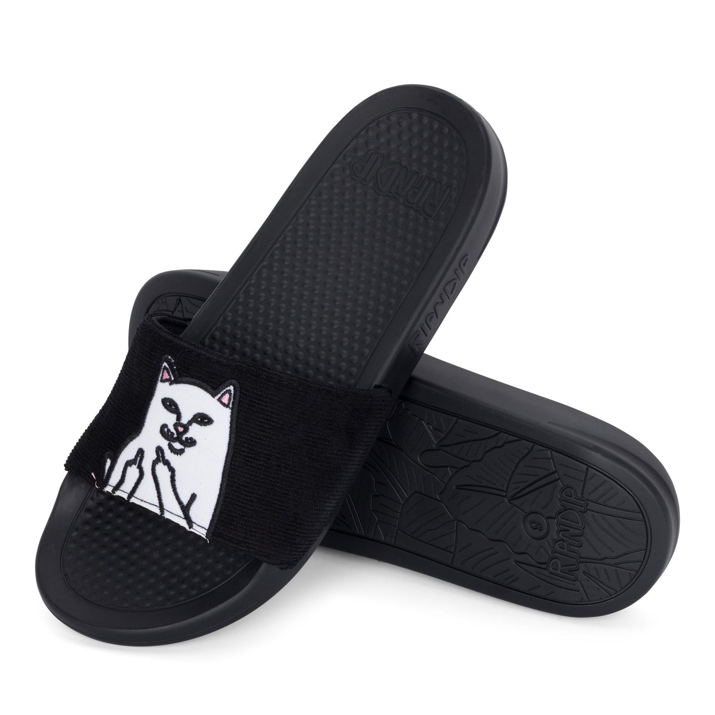 Lord Nermal Slides (Black Corduroy)