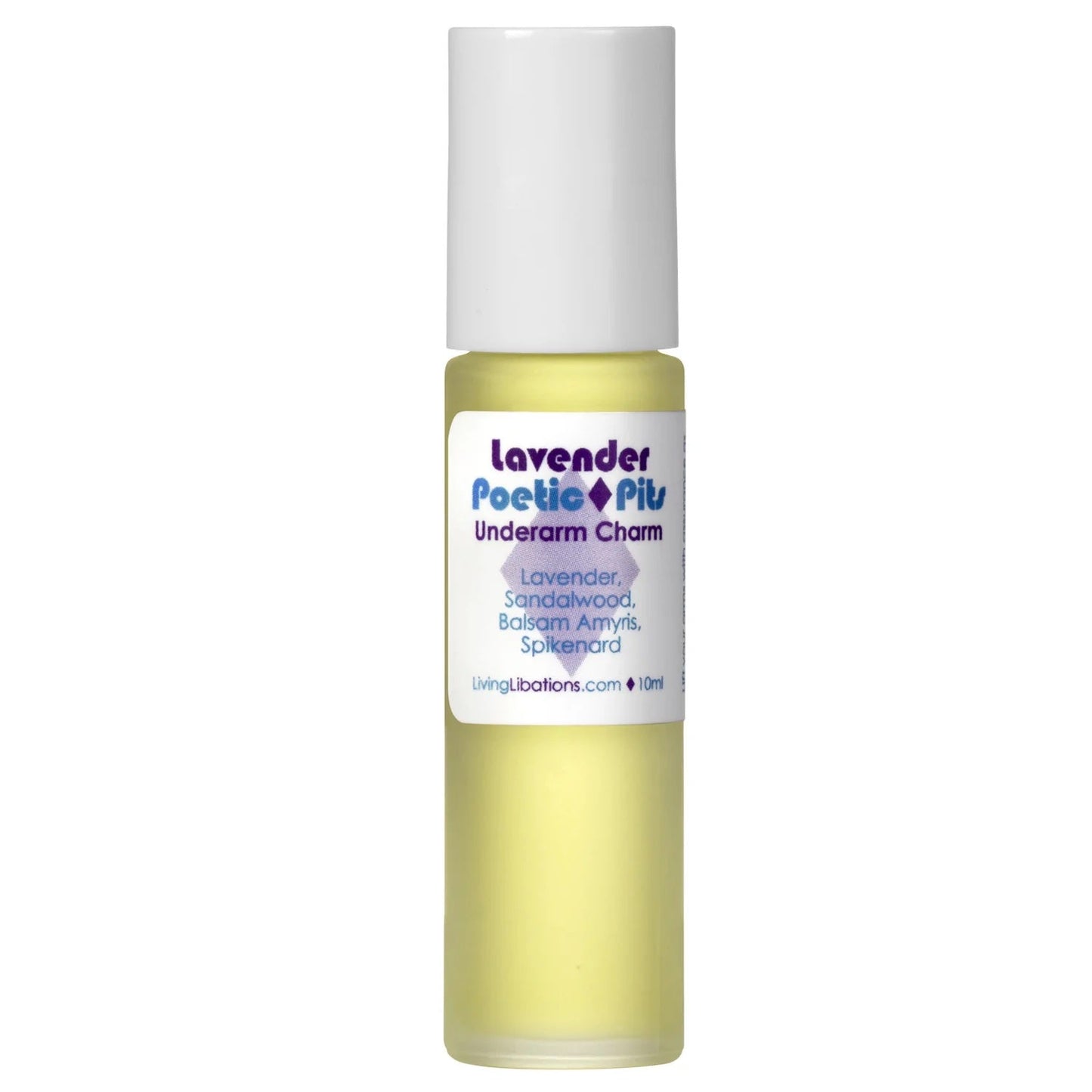 Living Libations Lavender Poetic Pits 10ml