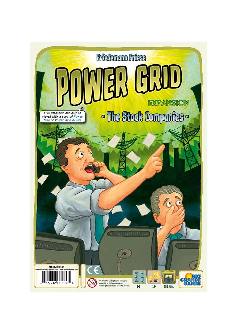 Power Grid: The Stock Companies Expansion