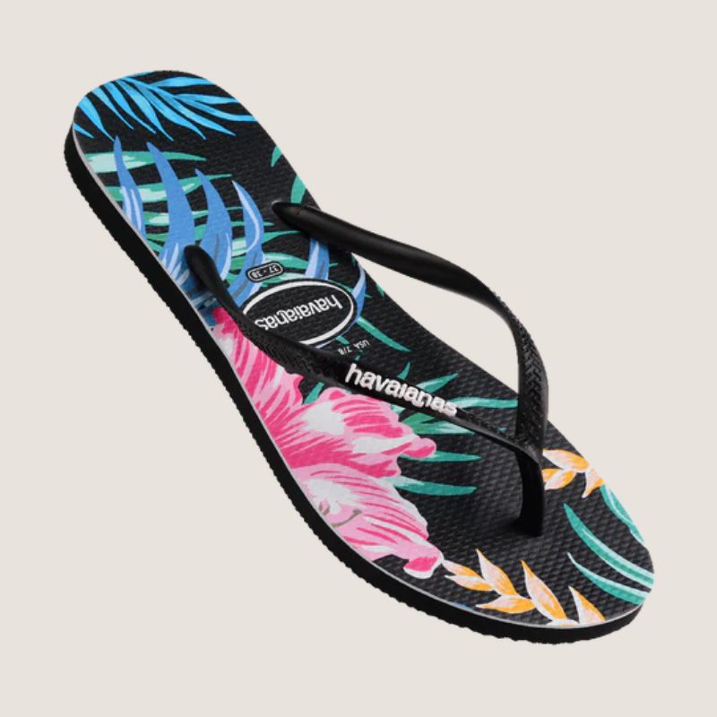 Havaianas Slim Floral Palm Thong