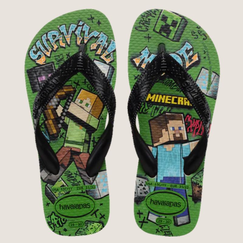 Havaianas Kids Top Minecraft Thong