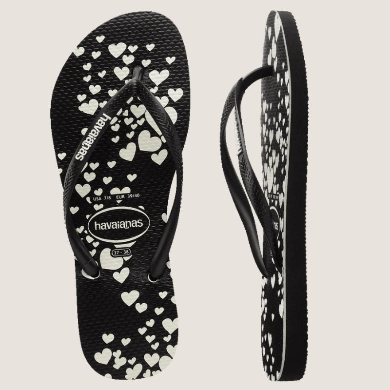 Havaianas Slim Mini Hearts Thongs