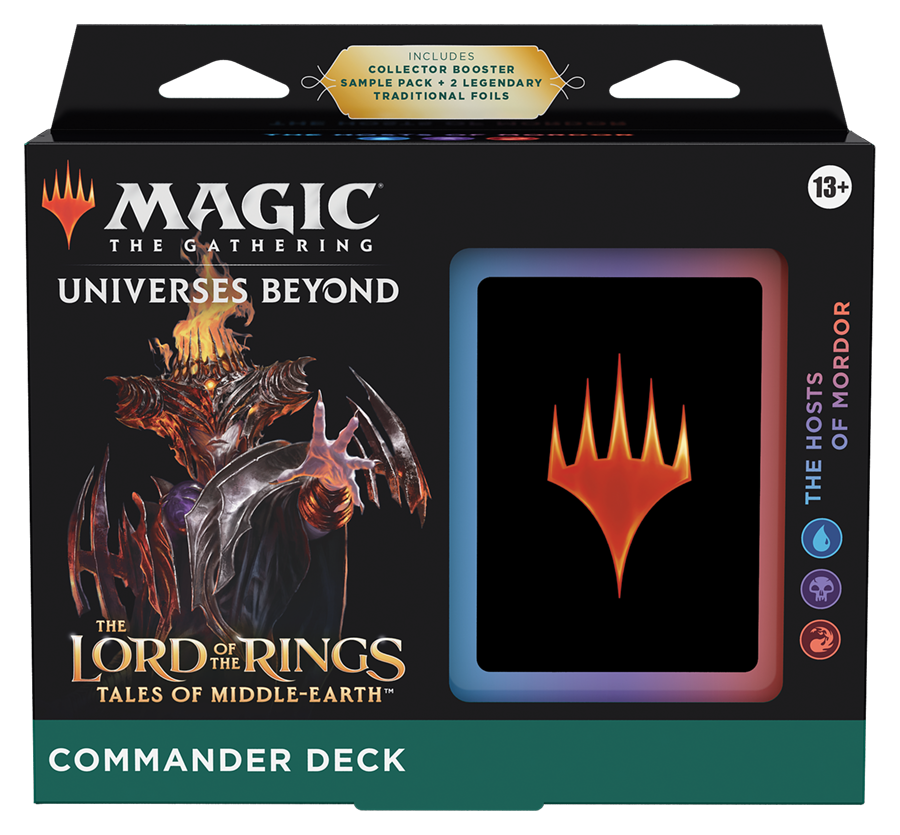 MTG - Lord of the Rings - Tales of Middle-Earth - Commander Deck - The Hosts of Mordor