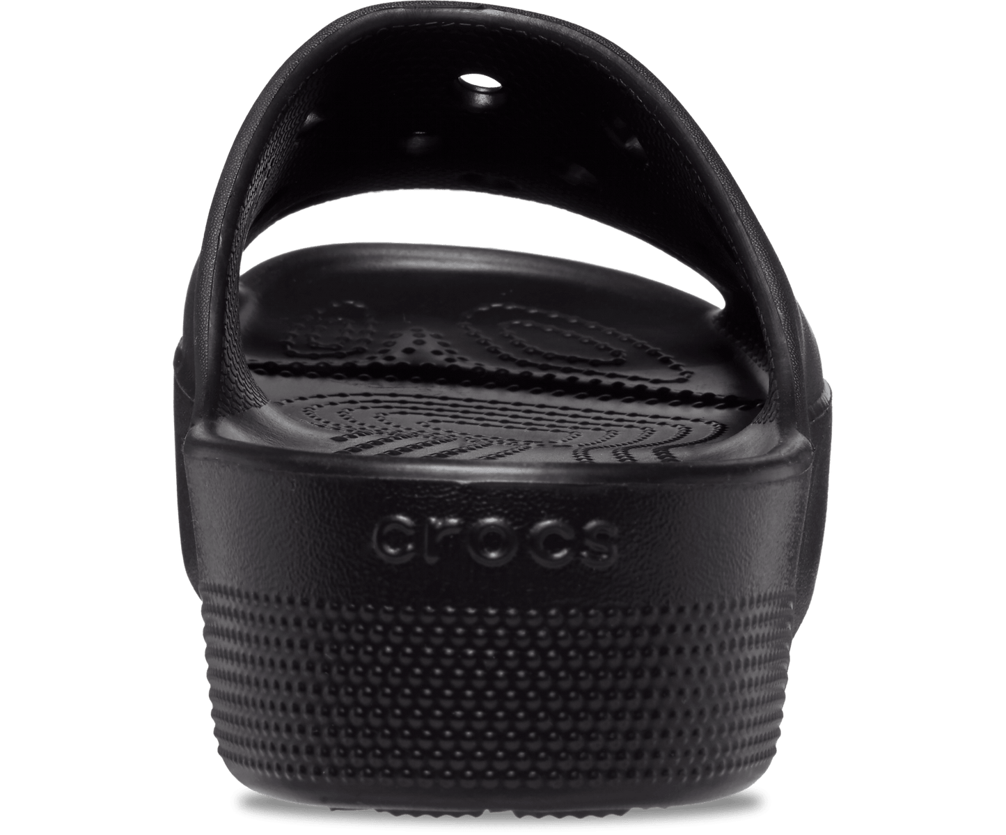 Crocs Unisex Classic Platform Slide - Black