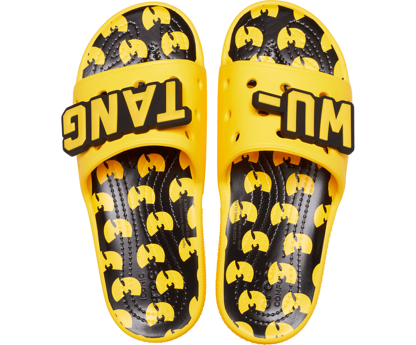 Crocs Unisex Classic Wu Tang Clan Slide - Yellow