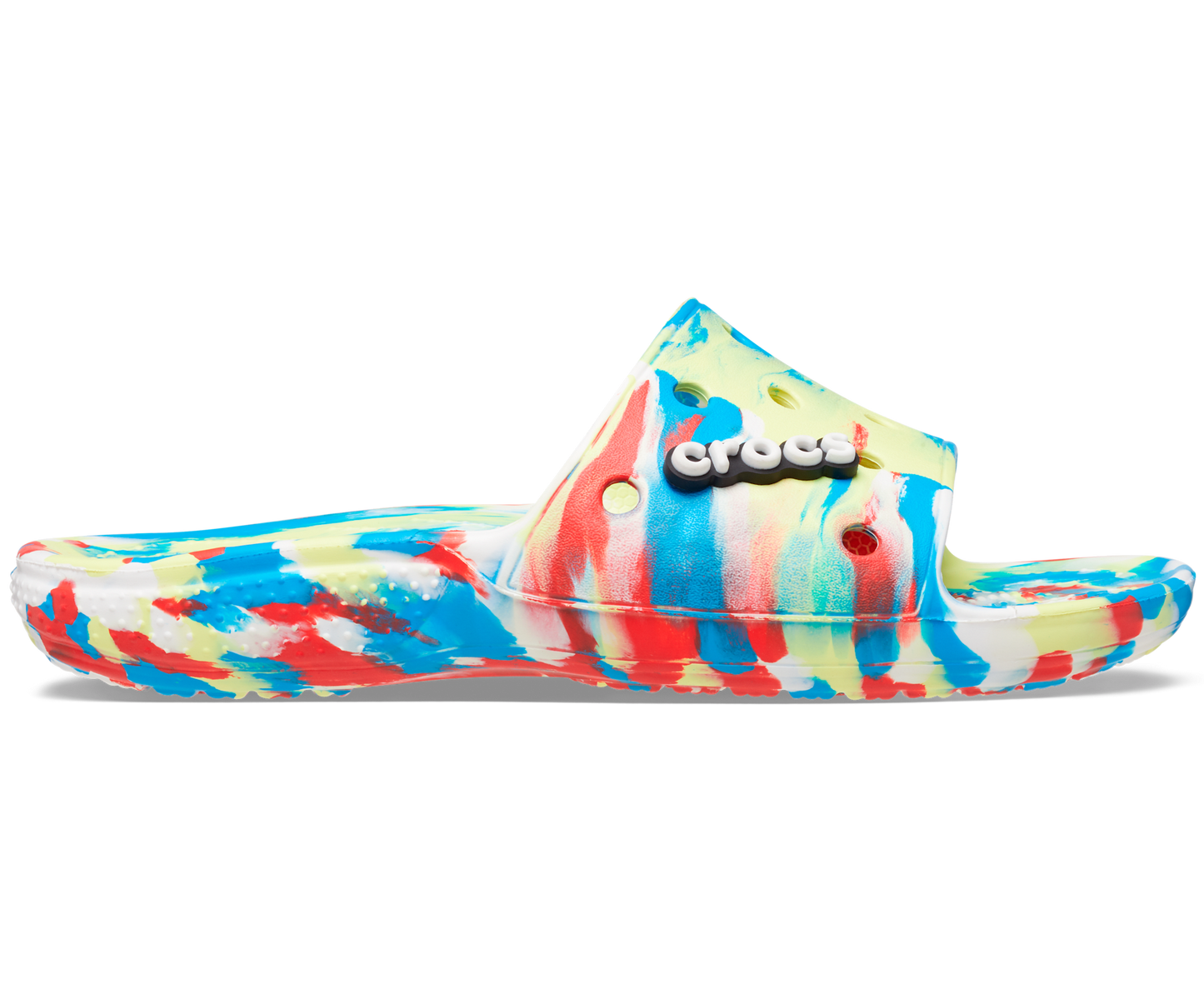 Crocs Unisex Classic Marbled Slide - Sulphur