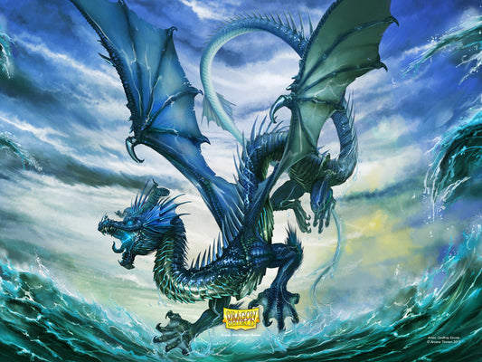 Dragon Shield - 9 Pocket Slipcase Binder: Dragon Art - Blue