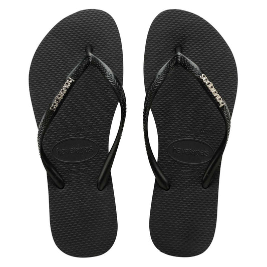 Havaianas Slim Metal Logo Thong