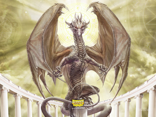 Dragon Shield - 9 Pocket Slipcase Binder: Dragon Art - White