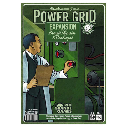 Power Grid: Brazil and Iberia Expansion