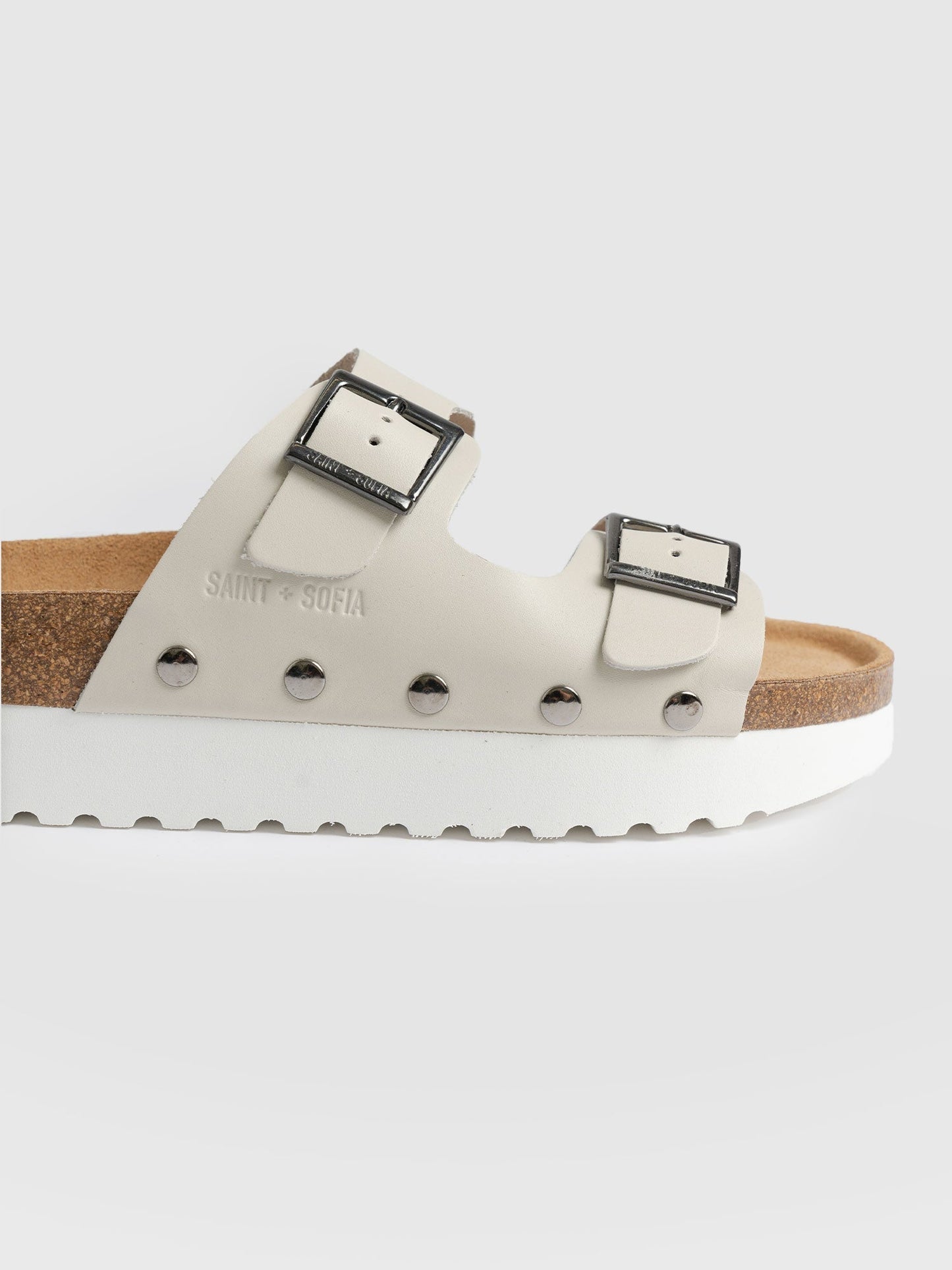 Sutton Slide - Cream Studded
